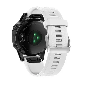 Watchband Dirželis apyrankę, Garmin Fenix 5X 5 5S Plius 3 3HR 935 Smart Watchbands Greitai Spaudai Silikono Easyfit Apyrankės Dirželio