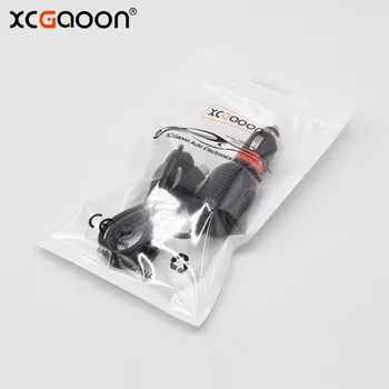 XCGaoon Lenktas mini USB 5V 1.5 Automobilio Kroviklis GPS Navigatorius / Car DVR Kamera Tinka 12V 24V lengvųjų Automobilių ir Sunkvežimių Kabelis 1,2 m ( 3.93 pėdų )