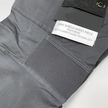 Pavasarį, Vasarą Multi - Pocket vyriški Medvilniniai darbo drabužiai Stiliaus Kelnės