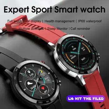 Naujas L16 Smart Watch Vyrų IP68 Vandeniui Kelis Sporto Širdies Režimas Prognozės Rodiklis 