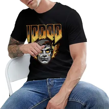 Kietas Žaidimas Doom IDDQD DIEVO REŽIMAS Derlius, T-marškinėliai Vyrams Animacinių filmų Kokybės Medvilnės trumpomis Rankovėmis JAV Dydis S-6XL