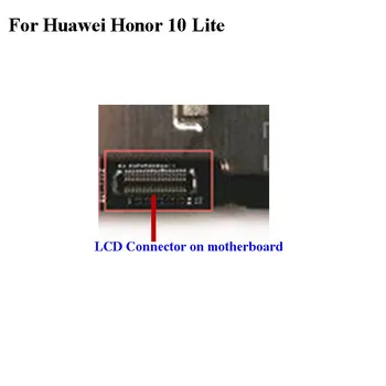 2VNT FPC jungtis Huawei Honor 10 Lite 10lite LCD ekranas ant flex kabelis mainboard plokštę Už Honor10 lite