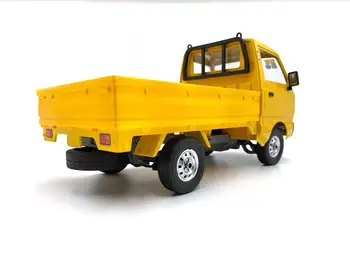 WPL D12 1/10 2.4 G 2WD Sunkvežimių Vikšriniai Off Road RC Automobilių Modelių Transporto priemonėse Žaislas Geltona