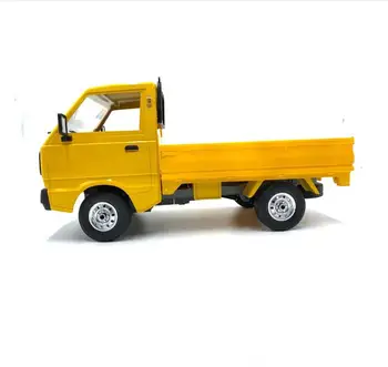 WPL D12 1/10 2.4 G 2WD Sunkvežimių Vikšriniai Off Road RC Automobilių Modelių Transporto priemonėse Žaislas Geltona
