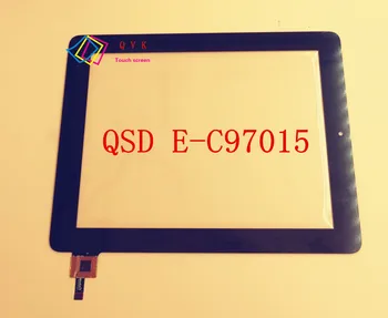9.7 colių jutiklinis ekranas QSD E-C97015-01, Digma iDsQ10 iDsQ 10 3G iDrQ10 Tablet PC skaitmeninis keitiklis Pakeitimo