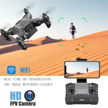 Halolo Mini Drone Su/Be HD Kamera, Aukštis Hold Režimu RC Quadcopter RTF WiFi FPV Sekite Mane RC Sraigtasparnis Quadrocopter Kid'