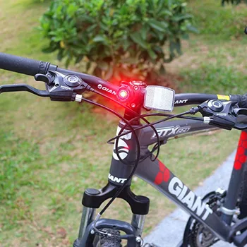 Smart Dviračių Galinis Žibintas Auto Start/Stop Stabdžiai Jutikliai IPx6 Vandeniui USB Mokestis dviračių Uodega užpakalinis žibintas, Dviračio LED Šviesos