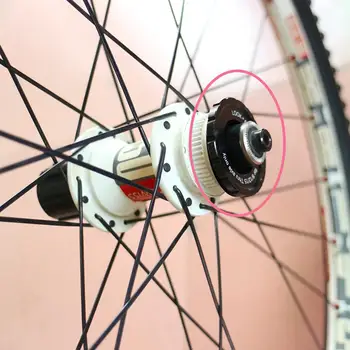 Mountain Road Bike Bicycle Center lock Adapteris Diskiniai Stabdžiai Rotoriaus Padengti 12/15/20MM Per Ašies