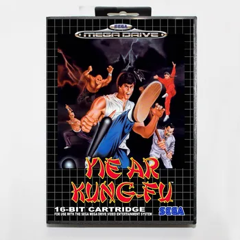 Yie Ar Kung Fu 16 bitų MD Žaidimo Kortelės Su Mažmeninės Langelyje Sega Mega Drive Genesis