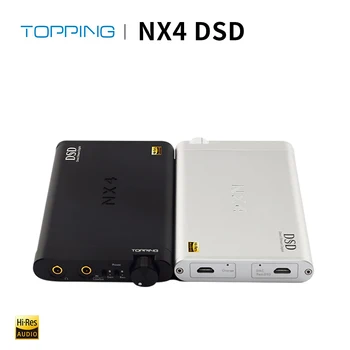 ĮDARAS NX4 DSD Hifi VPK Ausinių Stiprintuvas Audio ES9038Q2M XMOS-XU208 USB DAC Ausinių Stiprintuvai Nešiojamų Amp