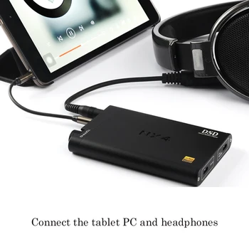 ĮDARAS NX4 DSD Hifi VPK Ausinių Stiprintuvas Audio ES9038Q2M XMOS-XU208 USB DAC Ausinių Stiprintuvai Nešiojamų Amp