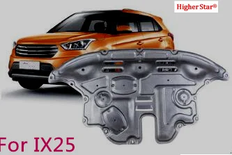Aukštos kokybės tvirtas mangano plieno, automobilių variklio slydimo plokštė,variklio dugno skydas,purvasargių plokštė,apsaugoti plokštė ix25