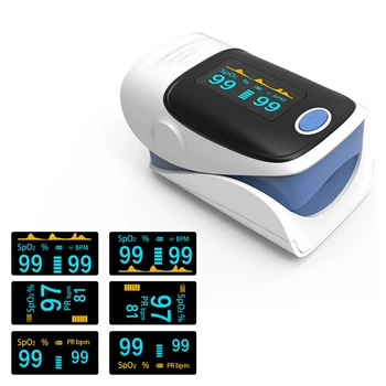 Piršto Medicinos CE Skaitmeninį Piršto Impulsų dažnis Pulsioximetro SPO2-Kraujo Deguonies Oximeter Stebėti De Pulso Dedo Soties Matuoklis