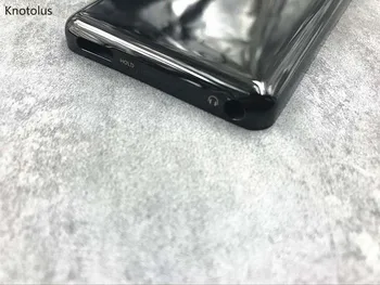 Knotolus visiškai juodas plonas ir storas naujas metalo atgal būsto padengti iPod 6th gen classic 80gb 120gb 160gb ir 7 160gb