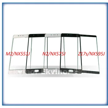 10vnt Ekvinor Aukštos Kokybės Priekinio Stiklo Lęšis ZTE Nubija M2 NX551J N2 NX575J Z17s NX595J Jutiklinio Ekrano Viršuje, Objektyvas, Išorinis LCD Skydelis