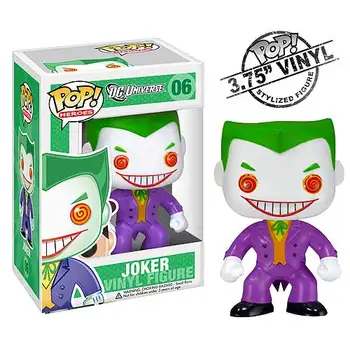 Funko POP DC Universe & JOKER Simbolių Vinilo Veiksmo ir Žaislas Duomenys Kolekcines Modelis Žaislas Vaikams