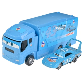 Cars Disney pixar cars 3 Vaikų žaislas lenktynių starto automobilis istorija McKun Roadmaster Karalius sunkvežimio modelis žaislus berniukui Dovana
