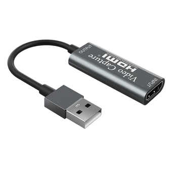 4K 30HZ HD 1080P USB 2.0 Video Capture Card Perjungti Telefono Žaidimas Įrašymo Langelį 