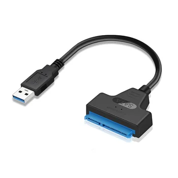 Elistooop 22 Pin SATA Į USB 3.0 2.5 Colių Kietojo Disko Adapteris Kabelio Konverteris, Skirtas 2.5