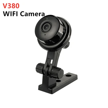 1080P Mini WiFi Kamera, IP Kamera, pradžia Saugumo Belaidė Kamera, Stebėjimo kamerų ir SPINDULIŲ Naktinio Matymo Motion Detect su Kablio Laikiklis
