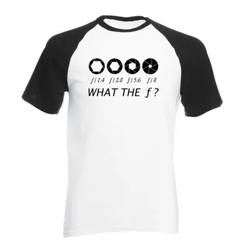 Fotografas - tai, Ką F - Stop Vyrų T-shirt Medvilnės Atsitiktinis vyriški T Marškinėliai Prekės ženklo Drabužių Trumpas raglan Rankovėmis Viršūnes Tees
