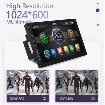 2020 Naujas 9 Colių Automobilinis Multimedia Player 1 Din Automobilio Radijas 