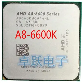 AMD A-Series A8-6600K A8 6600K FM2, Quad-Core CPU veikia Desktop Procesorius nemokamas pristatymas