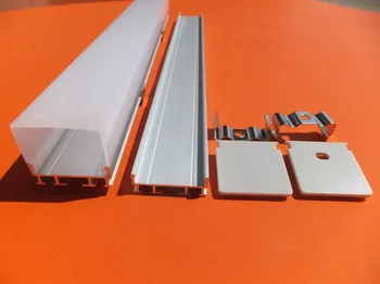Nemokamas Pristatymas Dekoratyviniai baldai šviesos korpusas led aliuminio profilio juostelėmis šviesos juosta