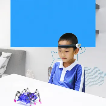 Mindlink RC Spider Robotas Lankelis rinkinys Brainlink Žaislai EEG Mokymo Naujovė aukštųjų Technologijų Žaislai Dėmesio app žaidimas dovana vaikams suaugusieji