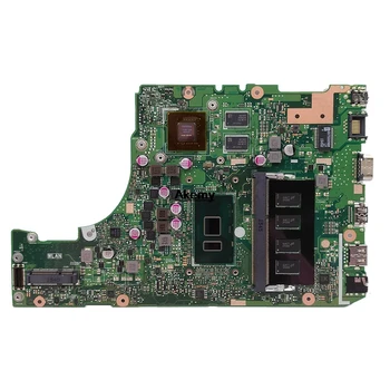 X302UV plokštė I3-6100 CPU 4G RAM mainboard Asus X302U X302UV X302UA nešiojamas plokštė 90NB0BM0-R00020 Išbandyti Workin