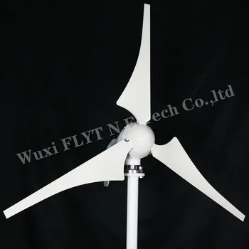 Naujas Atvykimas Nemokamai Energija Vėjo Turbinų Generatorių Windwill 800W 12V 24V Su 3 5 Peiliukai, Geležtės, MPPT Valdiklis Homeuse