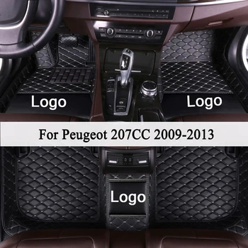 MIDOON Automobilio grindų kilimėliai Peugeot 207CC 2009 m. 2010 m. 2011 m. 2012 m. 2013 m Custom auto pėdų Pagalvėlės