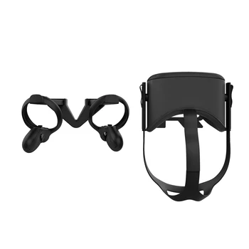 Tvirtinimo prie sienos Kablio Laikiklis Laikiklis VR Objektyvo Dangtelis Anti-nuotėkio Nosies Pagalvėlę Oculus Quest VR Ausines ir Touch Valdikliai