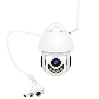 1080P Belaidės IP PTZ Kamera, WIFI 5X Zoom Lauko 960P CCTV Saugumo Kameros Vaizdo Stebėjimo Kameros Garso Naktinio Matymo Spalva