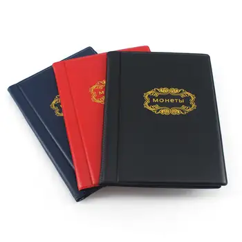 Rusijos Apima 120 Monetų Kolekciją Pocket Tipo Penny Pinigų Laikymo Knyga Atveju Katalogą Turėtojas Kolekciją Monetų Albumai