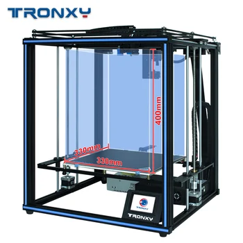 Tronxy Naujas Upgarde X5SA PRO CoreXY Vadovas Geležinkelių 3D Spausdintuvas Titan Ekstruderiu Lankstus Gijų FDM Didelis Spausdinimo Dydis 