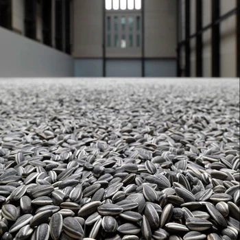 20pcs *Ai Weiwei* PORCELIANO SAULĖGRĄŽŲ SĖKLOS, TATE MODERN LONDONE