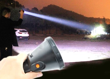 Dėmesio Galingas LED prožektorius 500 metrų flashligh patruliuojančių Medžioklė