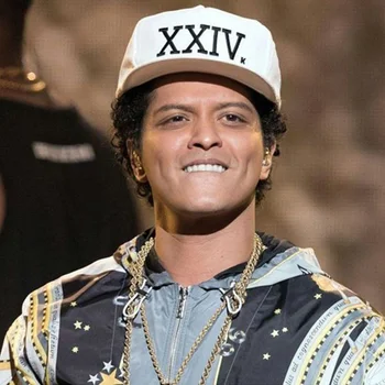 Aukštos Kokybės Bruno Mars 24k Magija Gorras K-pop Kaulų Skrybėlę Beisbolo kepuraitę Reguliuojamas Hip-Hop Skrybėlę Snapback Saulės Kepurės Vyrams, Moterims