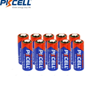 10VNT PKCELL 12V Baterija 23A 21/23 A23 E23A MN21 MS21 V23GA L1028 Šarminis pirminės ir Sausas Baterija lempos spintos Keyless