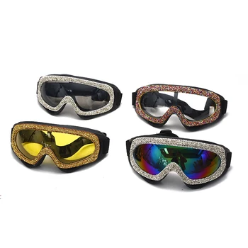 2021 Mados negabaritinių akiniai nuo saulės, vėjo moterų, prabangos dizaineris kalnų krištolas akiniai vyrams UV400 akiniai nuo saulės Oculos