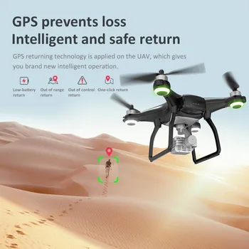 X35 RC Drone GPS WiFi 4K HD Kamera Profesinės RC Quadcopter Drone Brushless Variklio, Drones, 3-Ašis Gimbal Stabilizatorius
