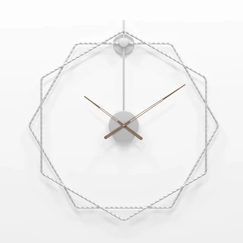 50cm Didelis Silent Sieninis Laikrodis Modernus Dizainas, Laikrodžiai, Namų Dekoro Tarnyba Europos Stiliaus Kabinti Prekes