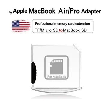Skirta Macbook Air 13 colių ir MacBook Pro 15-inch 32 GB, 64 GB 128 GB micro sd adapteris, Atminties Nešiojamų Konverteris Adapteris adapteris macb
