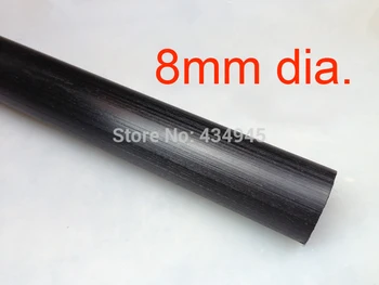 8mm diametro 50cm ilgio Juodo nailono juostos juodo plastiko ABS juosta,poliamidų PA stick